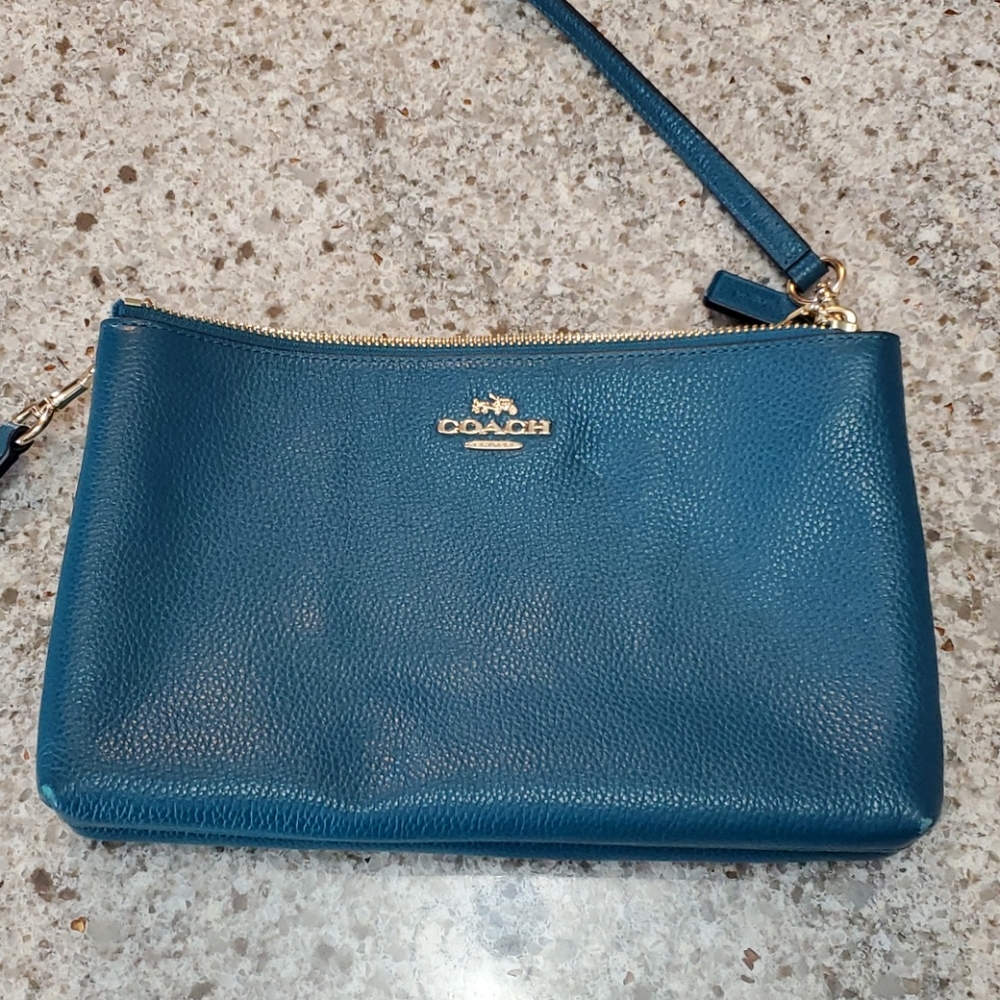 Coach Teal Cross Body